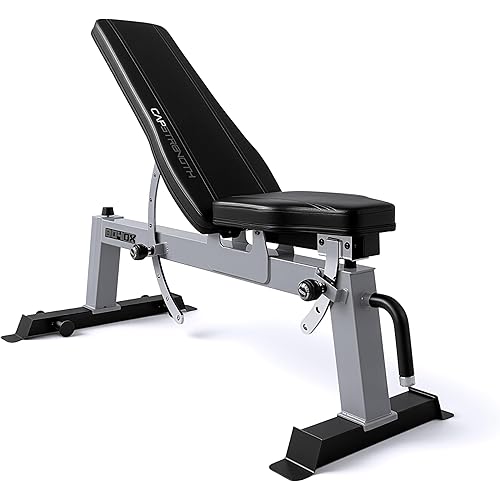 Cap Barbell Deluxe Utility Weight Bench Color Series