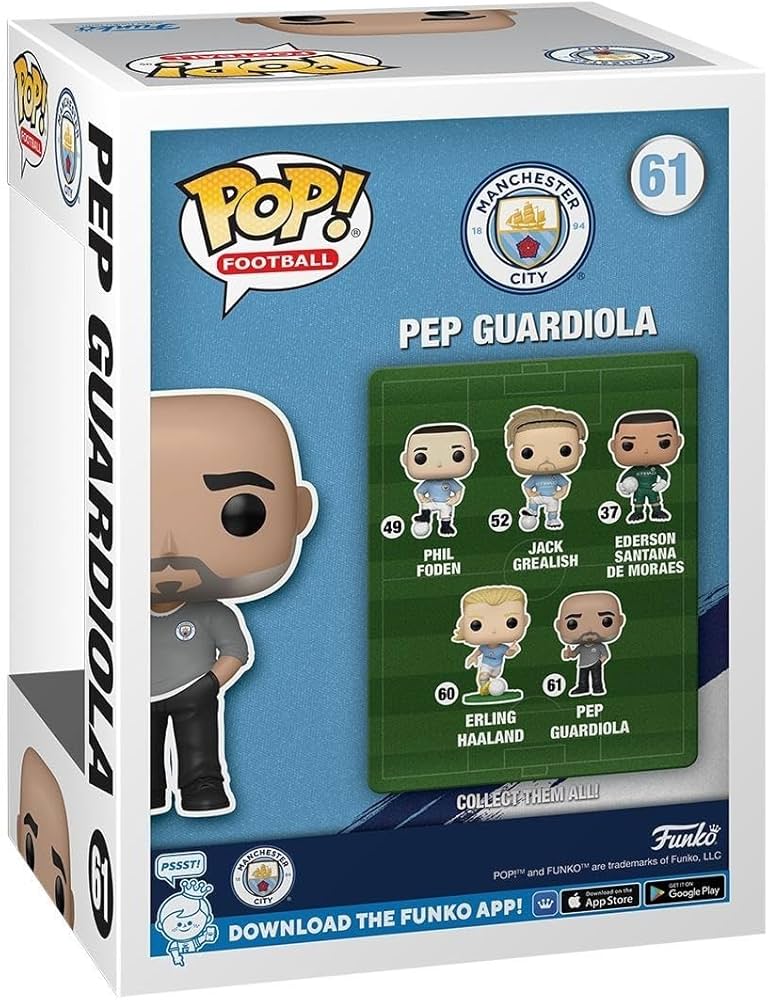 Amazon.co.jp: Funko POP!フットボール:マンシティ - ペップ