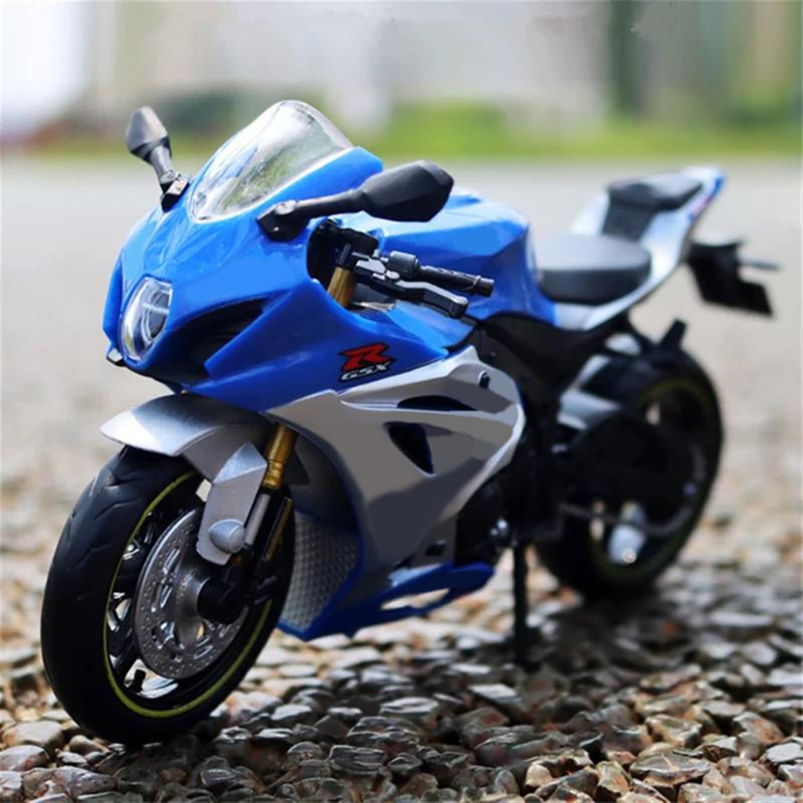 SEYXF Motorbike Toy Motorcycle Model Diecast Simulation Alloy Toy Gift 1:12 for Suzuki GSX R1000 R(with Retail Box)