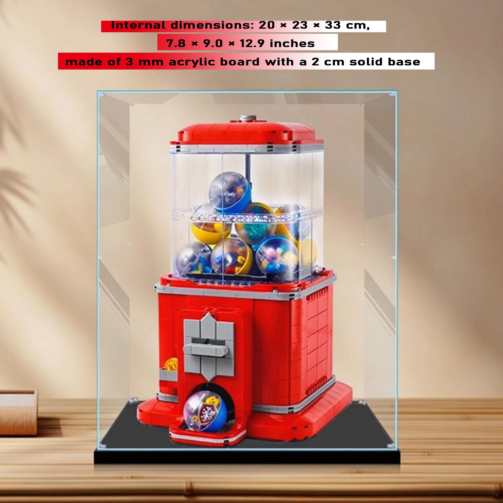 Amazon.co.jp: レゴ21358ガチャポンマシンキット用アクリル