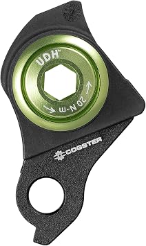 Universal Derailleur Hanger UDH, Compatible with SRAM UDH Standard, Made with Alloy AL6061 and Fiber Reinforced Thermoplastic