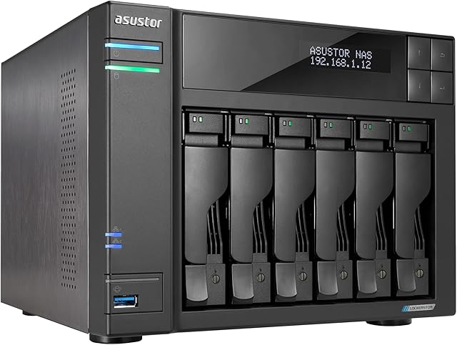 Asustor LOCKERSTOR 6 Gen2 AS6706T - NAS-Server
