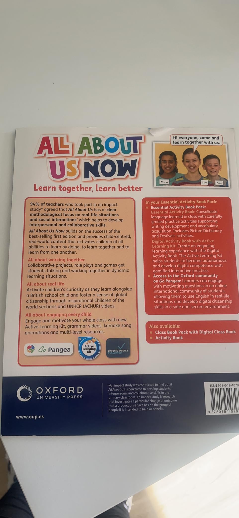 All About Us Now 4 . Activity Book Essential : Reilly, Vanessa, Bazo ...