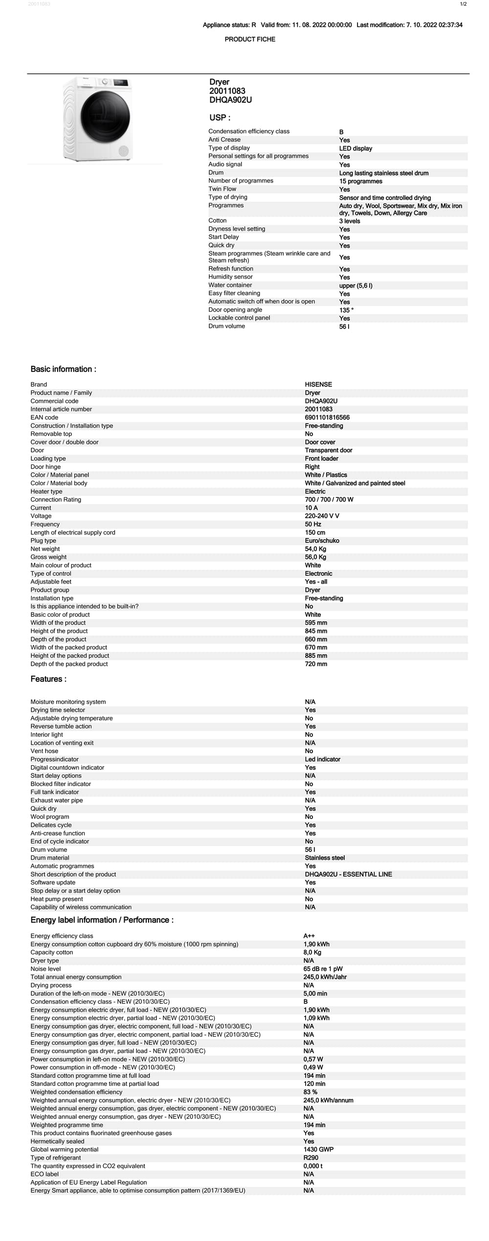 Amazon.co.uk Best Sellers The most popular items in Condenser Dryers