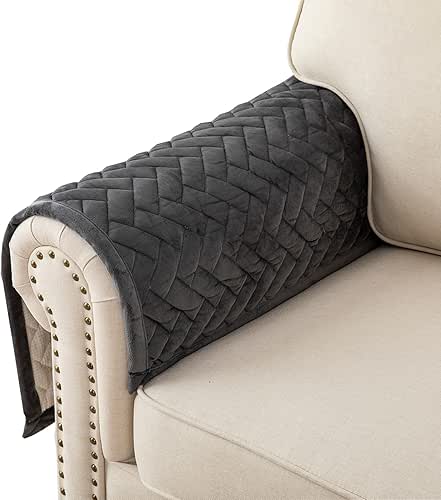 Eismodra Armrest Couch /Sofa /Backrest Covers,Anti-Slip Armchair Slipcovers for Dogs
