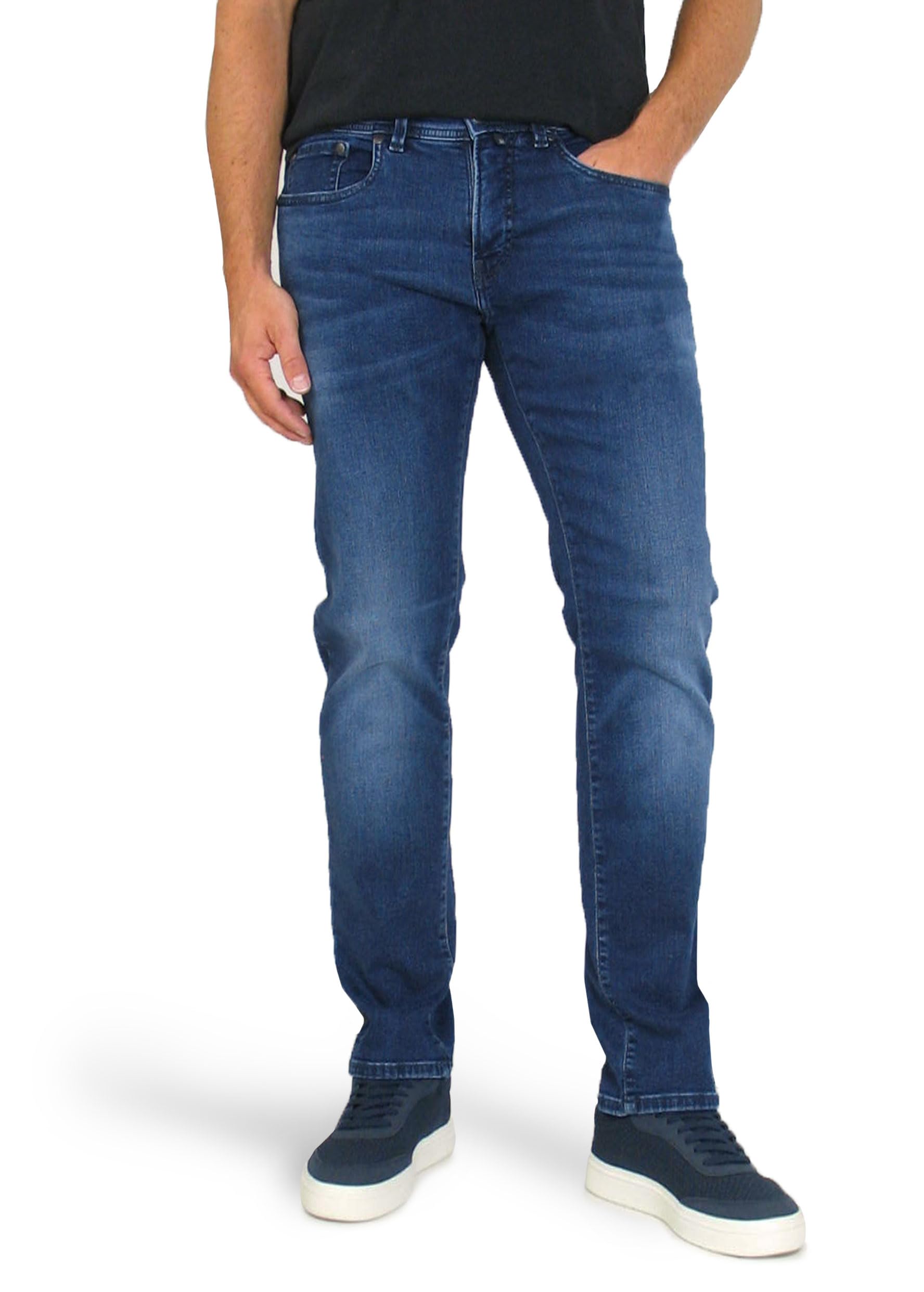 Pierre Cardin Herren Lyon Tapered Futureflex Strech Denim Jeans