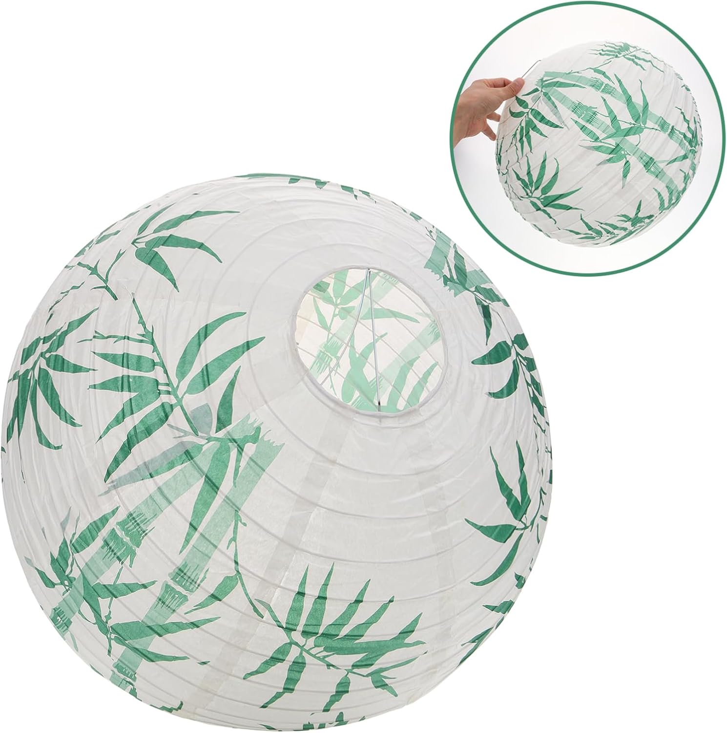 Cabilock Japanese Paper Lanterns for Weddings Cherry Blossom Hanging Lanterns Elegant Japanese Style Lighted Decoration for Restaurants and Events