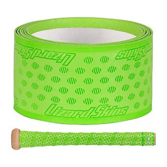 Lizard Skins DSP Ultra Solid Bat Grip Tape: 1.1 mm Thick (Neon Yellow)