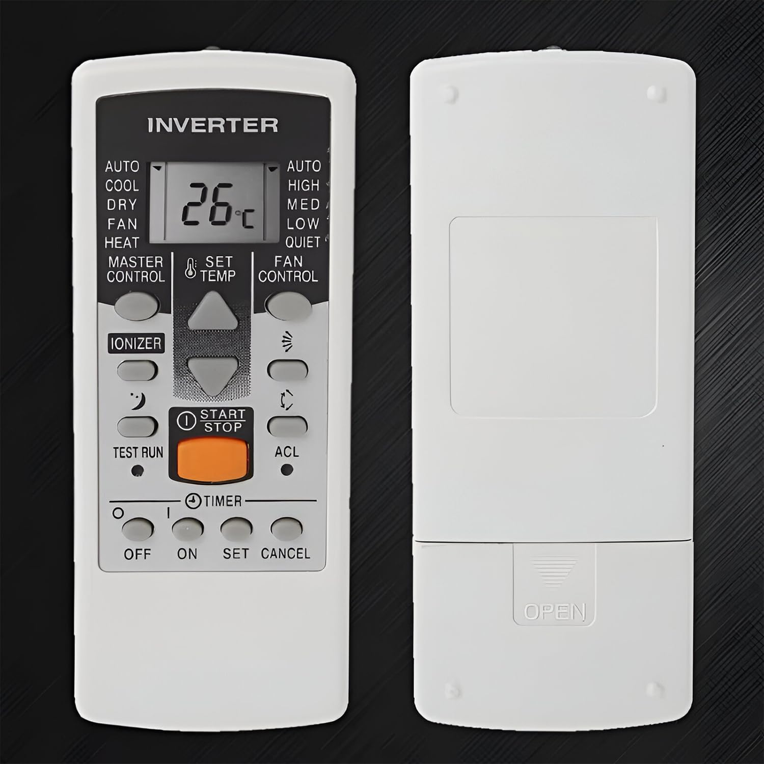HICLE AC Remote Control for O General Window Air Conditioners | Compatible with AR-RCD2E Model - No Setup Required - Ergonomic Design 3