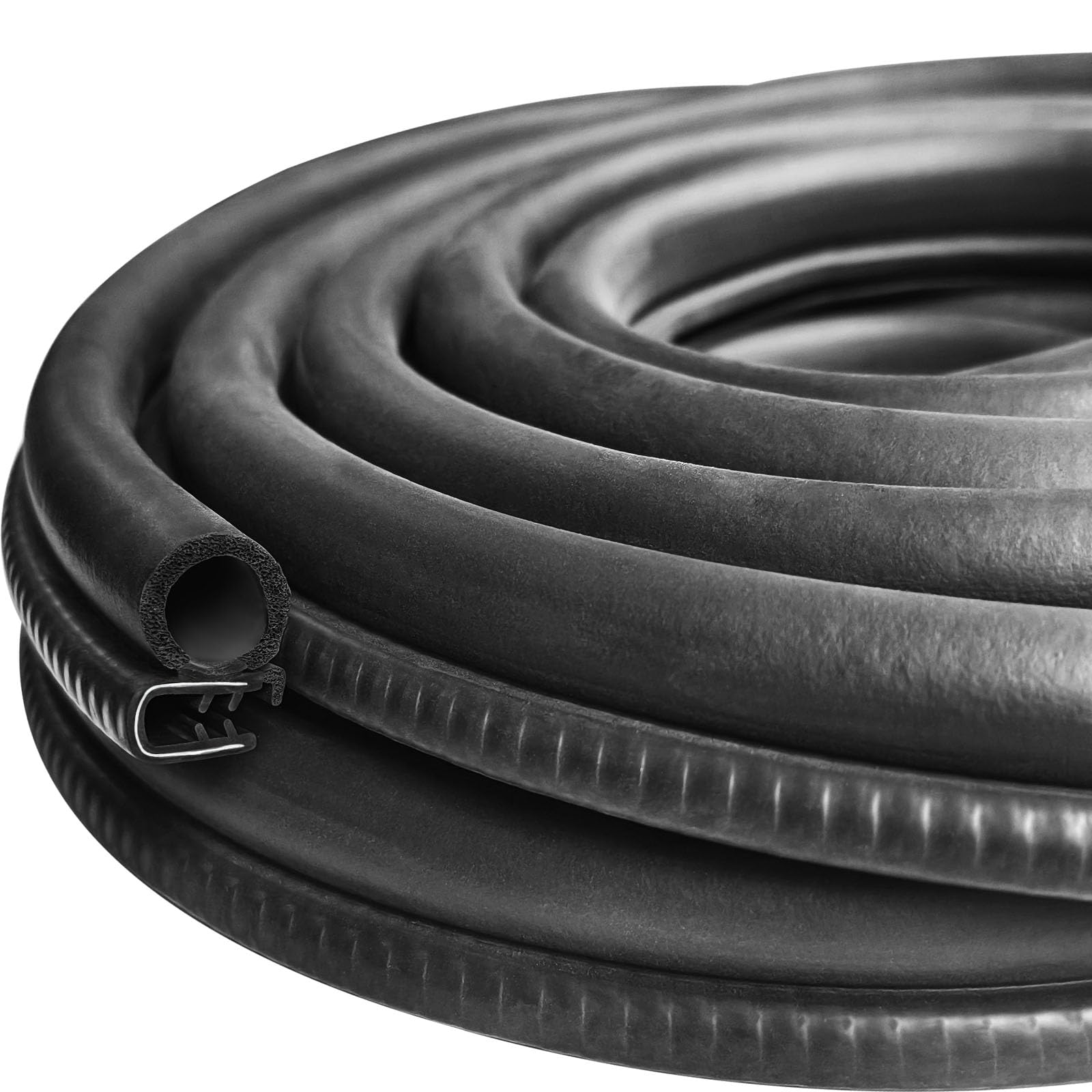 3.1 metri nero gomma auto portiera bagagliaio striscia di protezione universale