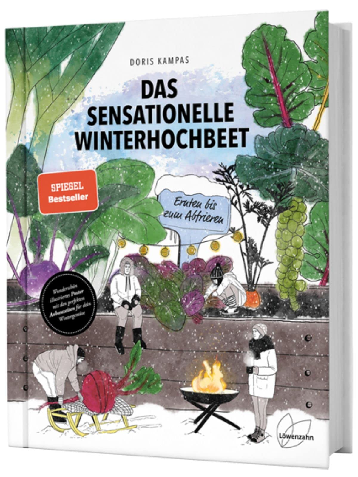 Das sensationelle Winterhochbeet: Ernten bis zum Abfrieren. Gemüseanbau im Winter: Gartensaison verlängern mit Mangold, Karotten, Radieschen, Spinat, Sellerie …
