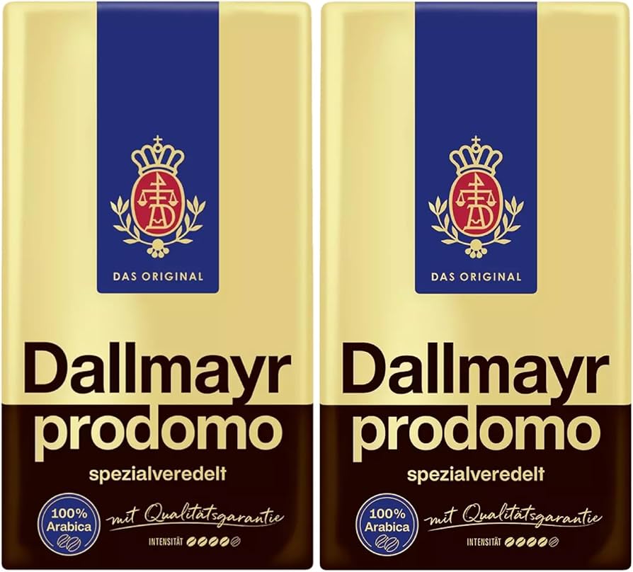 Amazon.com : Dallmayr Prodomo Ground Coffee, 17.6 Ouce (Pack of 2