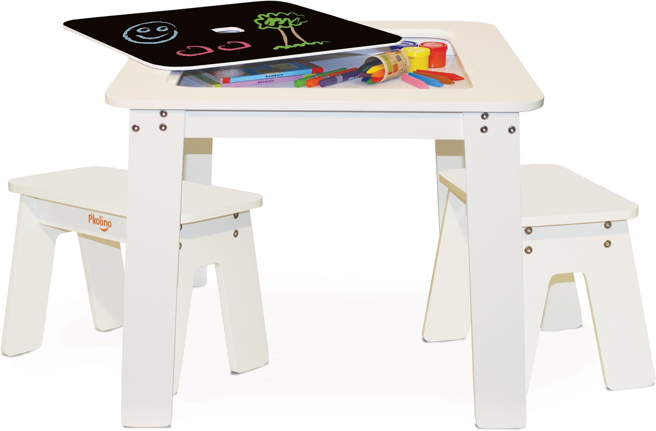 P'kolino Chalk Table and Benches