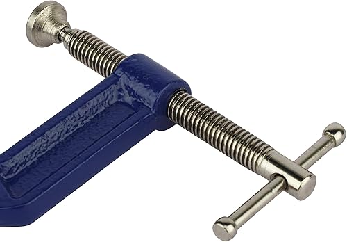 Miniatura 5 de IRWIN Herramientas Abrazadera C de agarre rápido, 2-12 pulgadas, profundidad de garganta de 2-12 pulgadas (2025103)