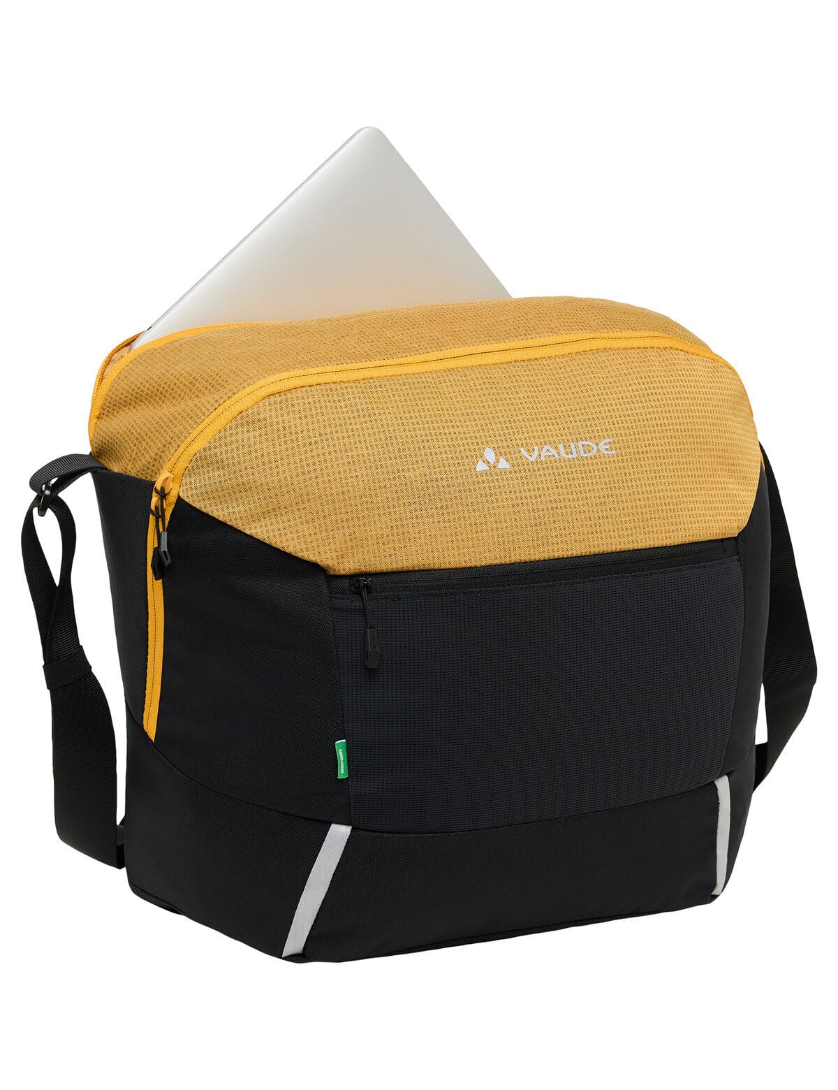 VAUDE Cycle Messenger L - Messengertasche zum Radfahren mit 20 Liter Volumen - inkl. Regenhülle und Laptopfach