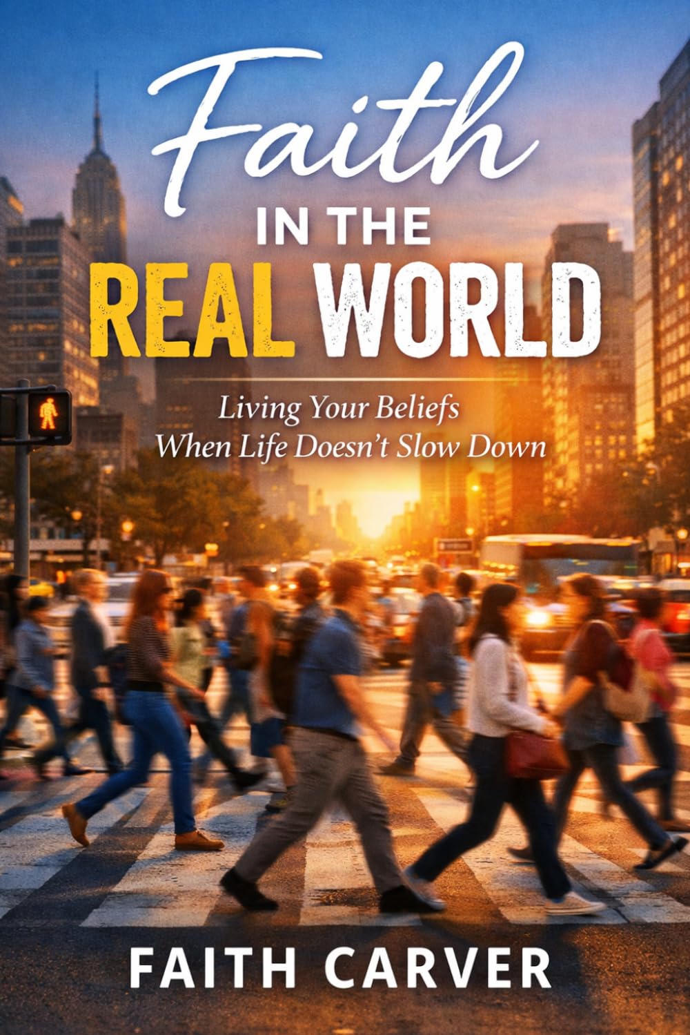 Faith in the real world: Living Your Beliefs When Life Doesn't Slow Down