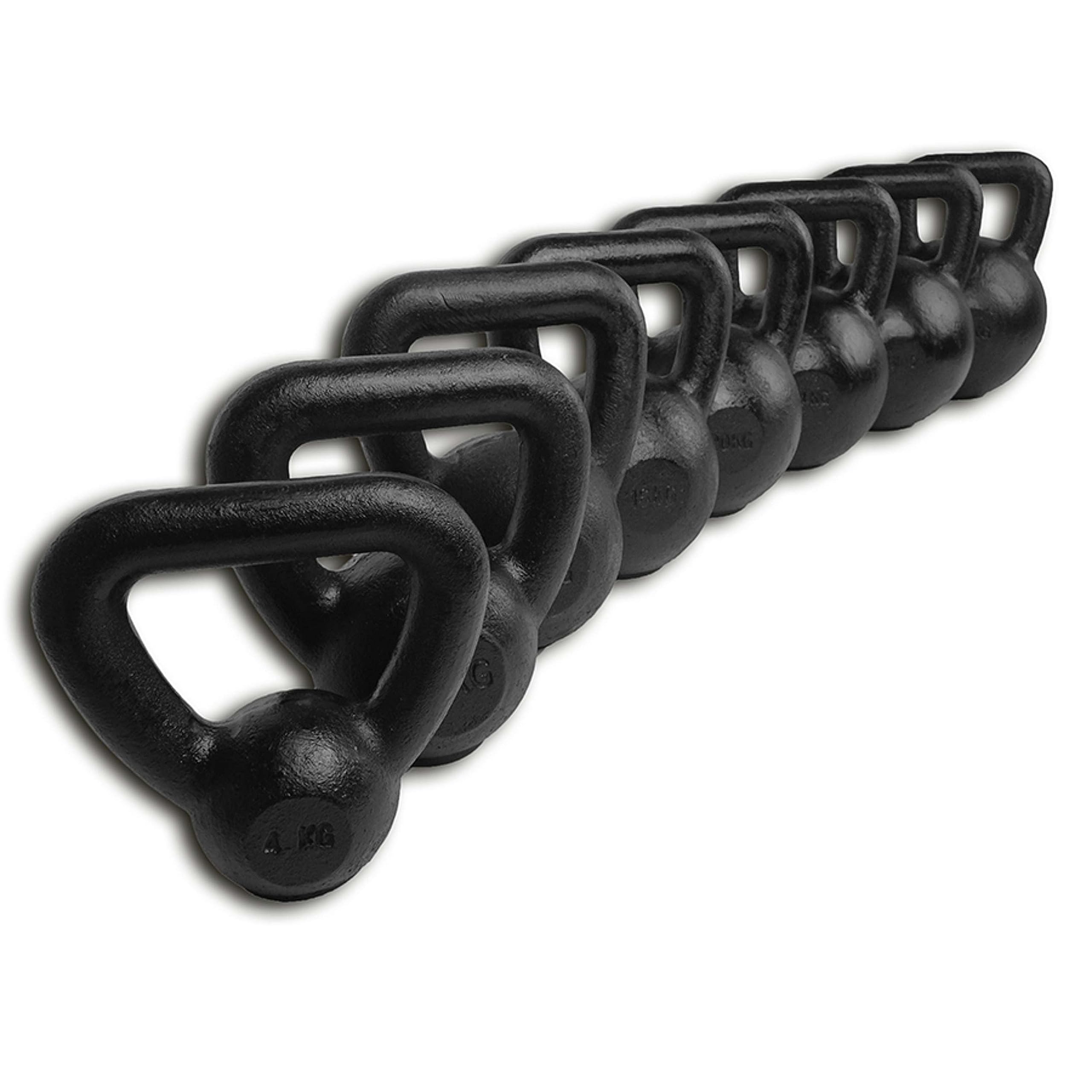Tunturi Kettlebell 32 Kg In Schwarz – Perfekt Für Ganzkörpertraining & Fitness