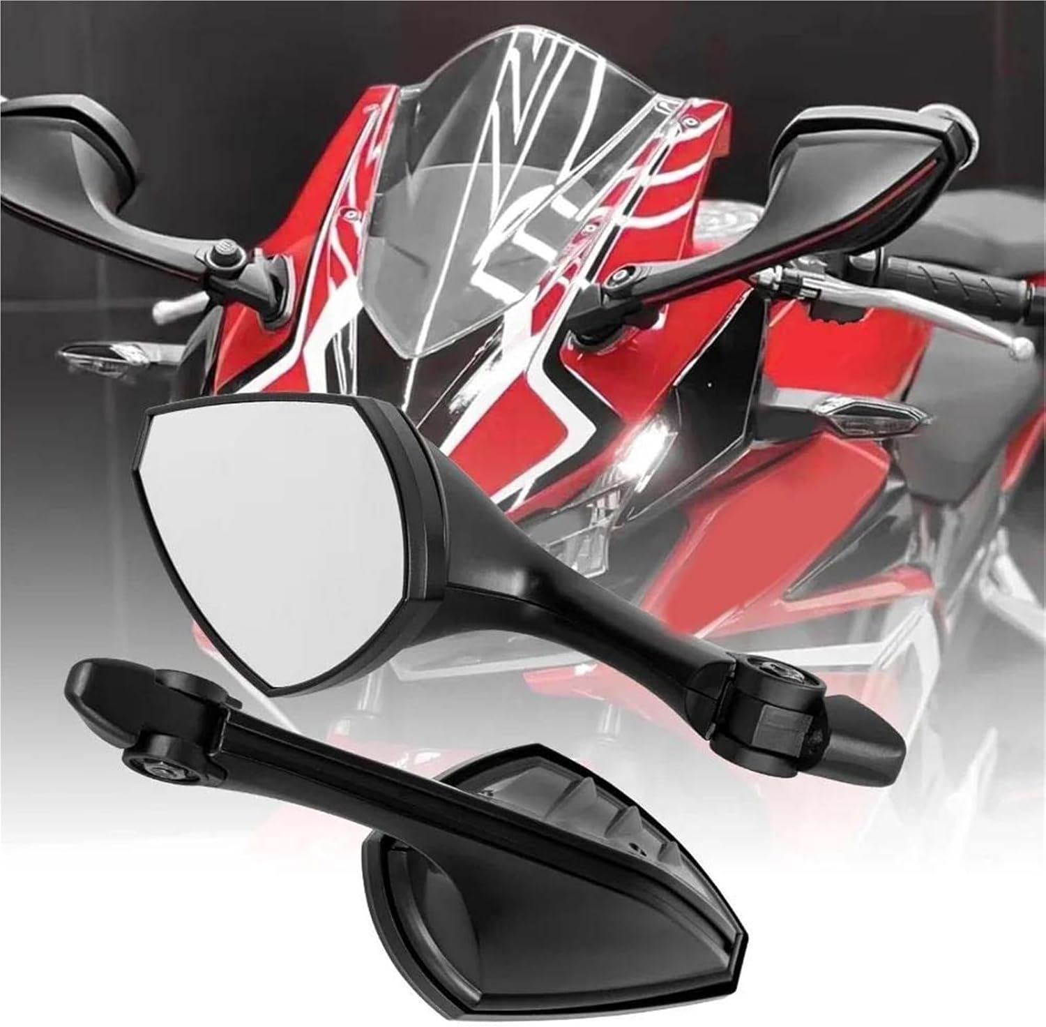 KCBHD（クン） オートバイ用バックミラー改造 オートバイアクセサリー