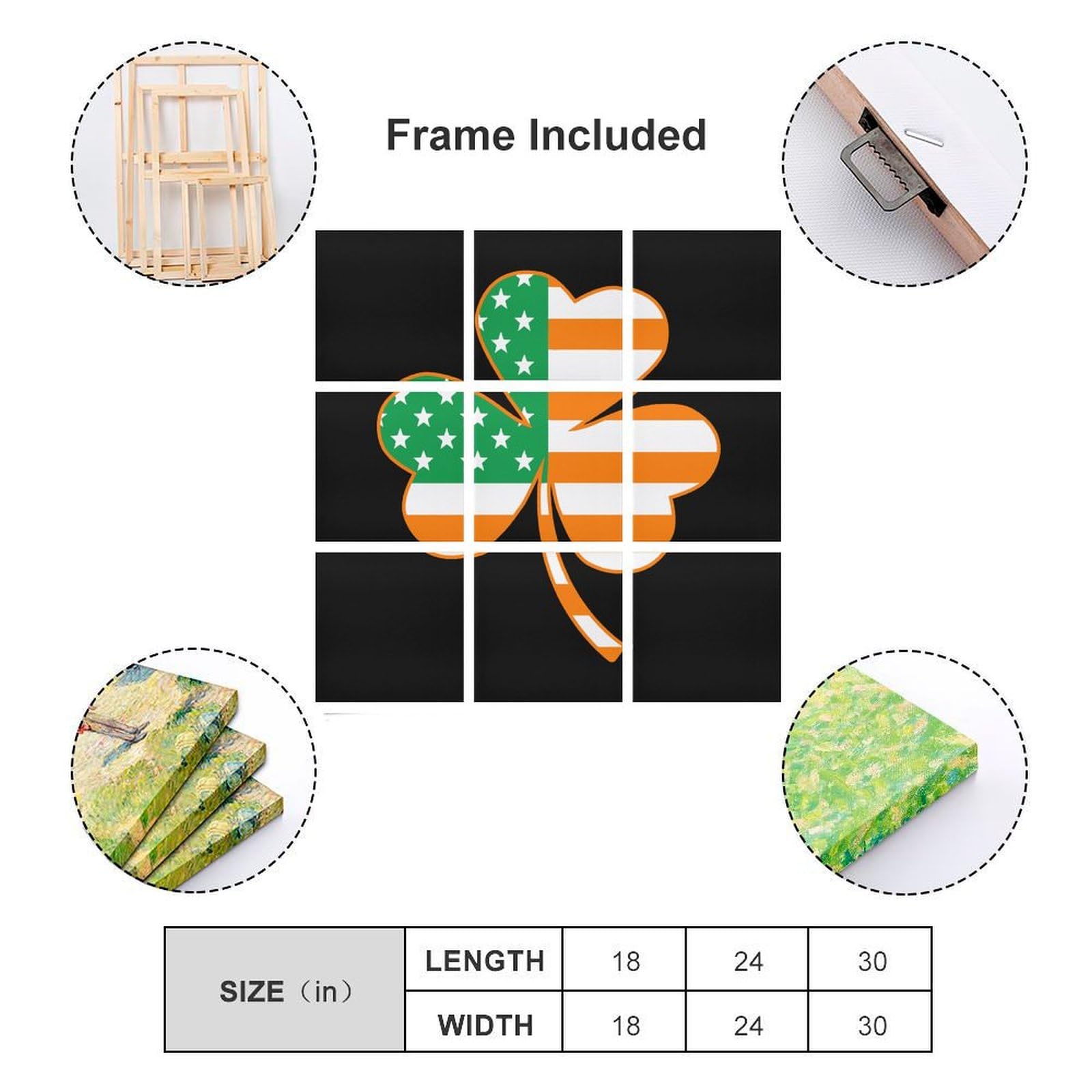 Amazon.co.jp: アイルランドの米国クローバーフラッグ 面白い