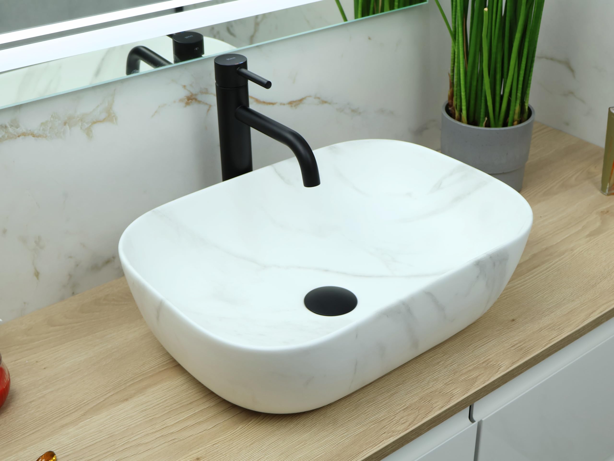 Vasque à Poser Salle de Bain - Lavabo Salle de Bain - Vasque a Poser - Evier Lave Main - Lavabo Wc - Modèle 11