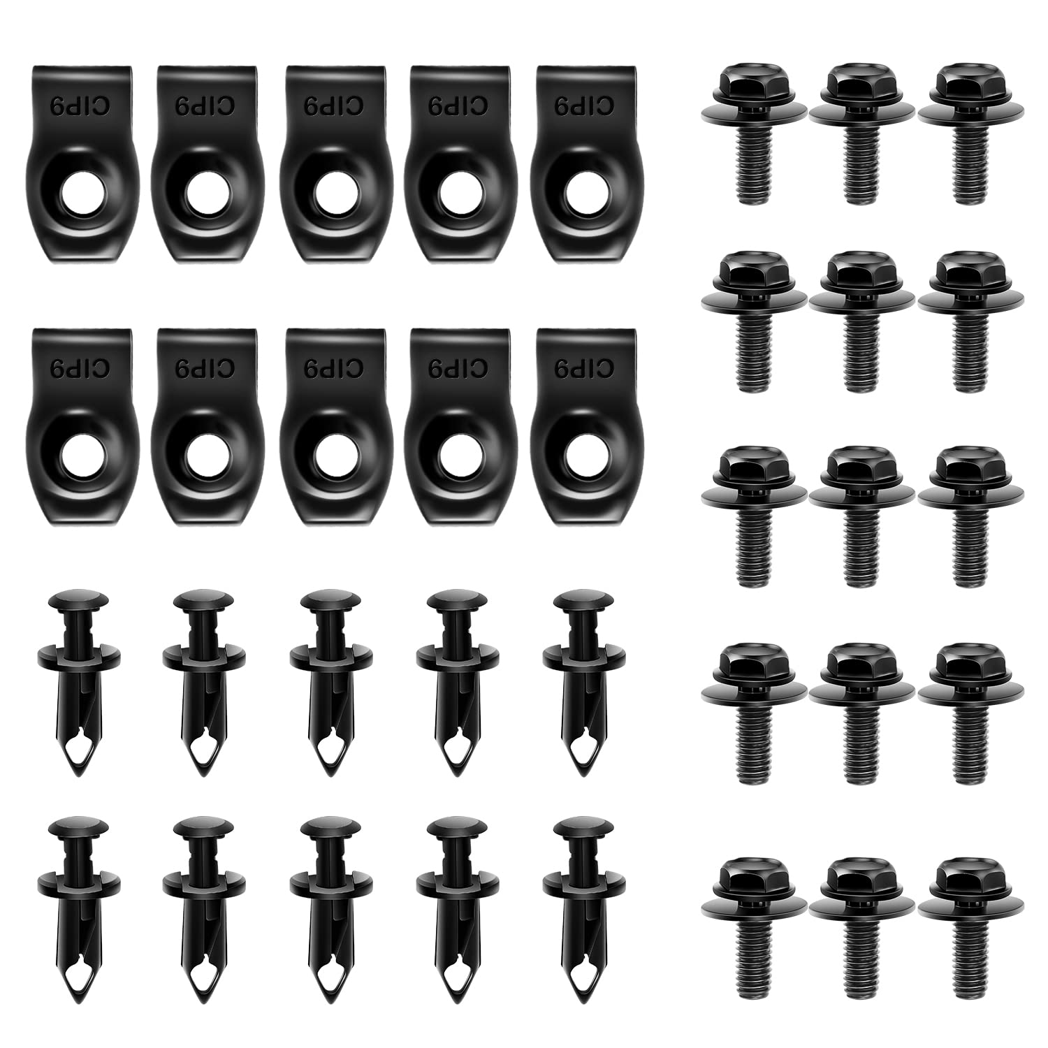 Photo 1 of GOOACC GRC-70 35PCS Fender Bumper Clips Set