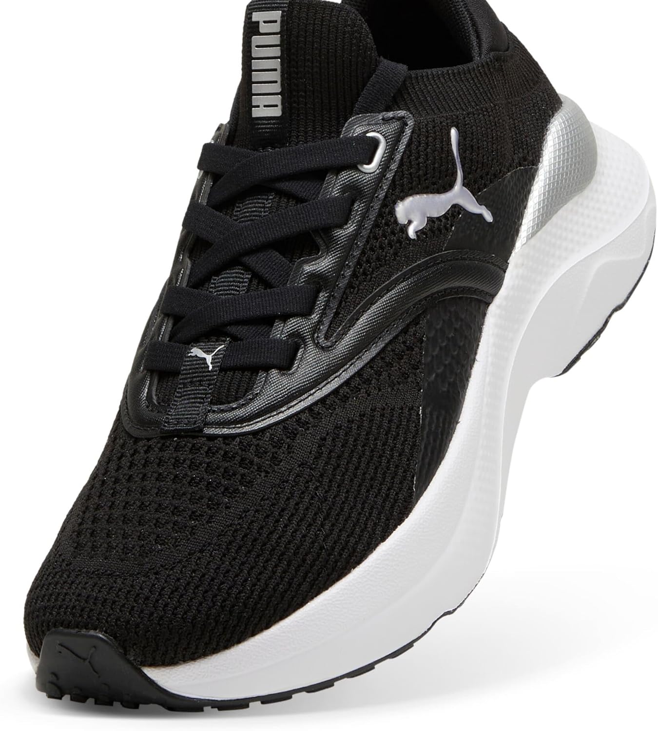PUMA Unisex Softride Mayve Wn S Trainers, Black White, 7 Women