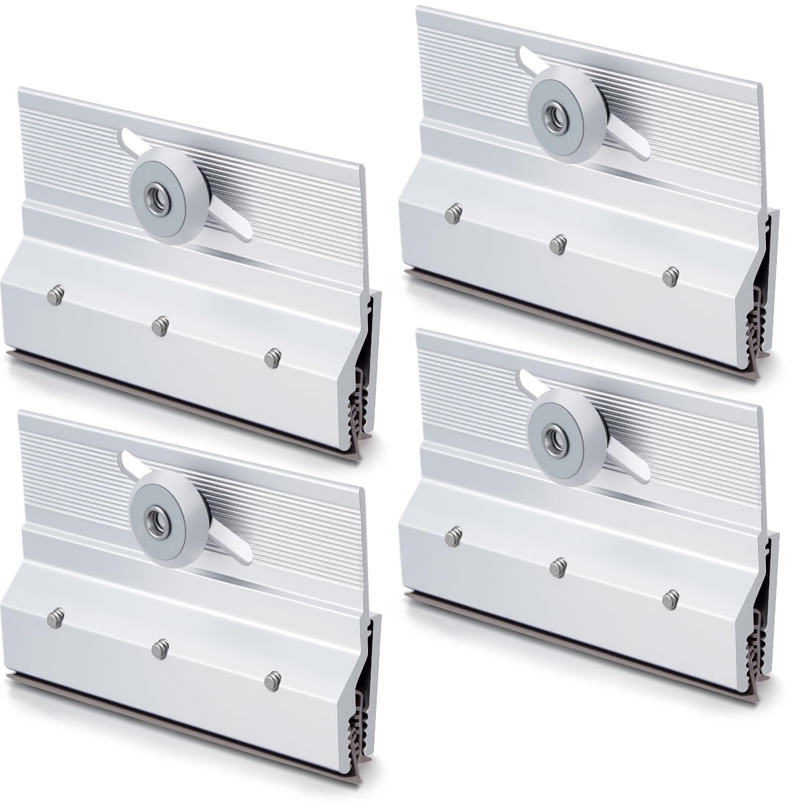 Bioristar Shower Door Rollers Replacement - 4PCS 27mm Diameter Sliding Glass Door Pulleys Installation Kit