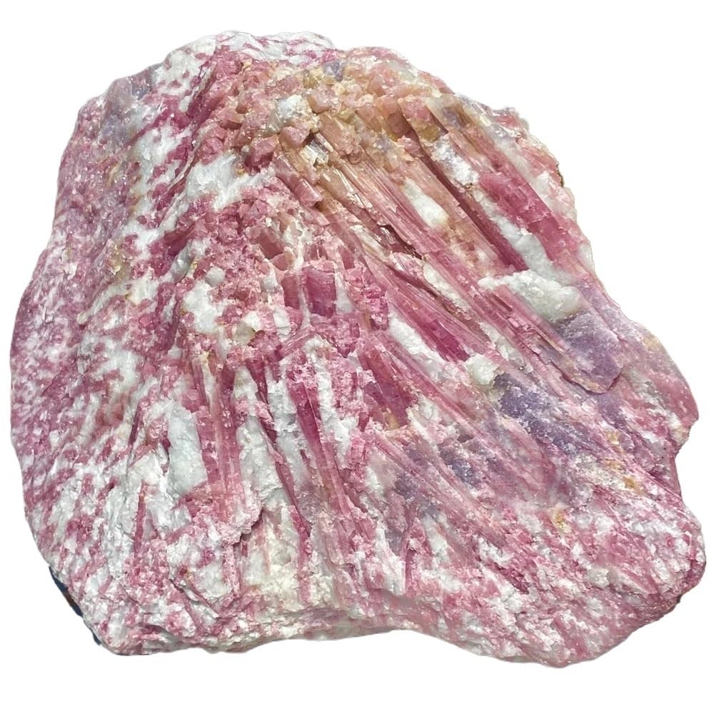 AARTERZZA 1pc 310-400g Tourmaline Crystal Raw Stone Gemstone Spiritual Demagnetization