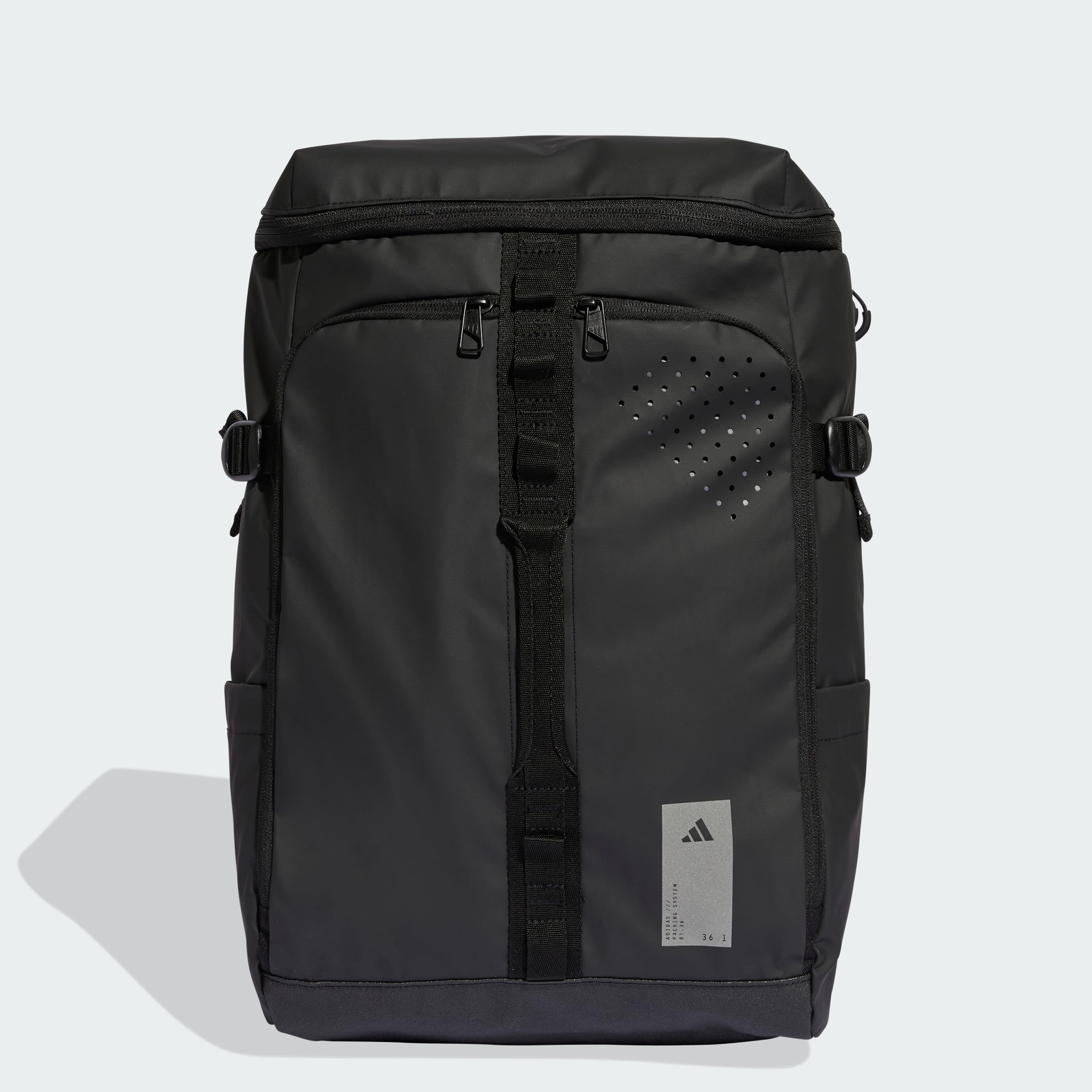 adidas Unisex HYBRID BACKPACK, black/REFLECTIVE SILVER, One size