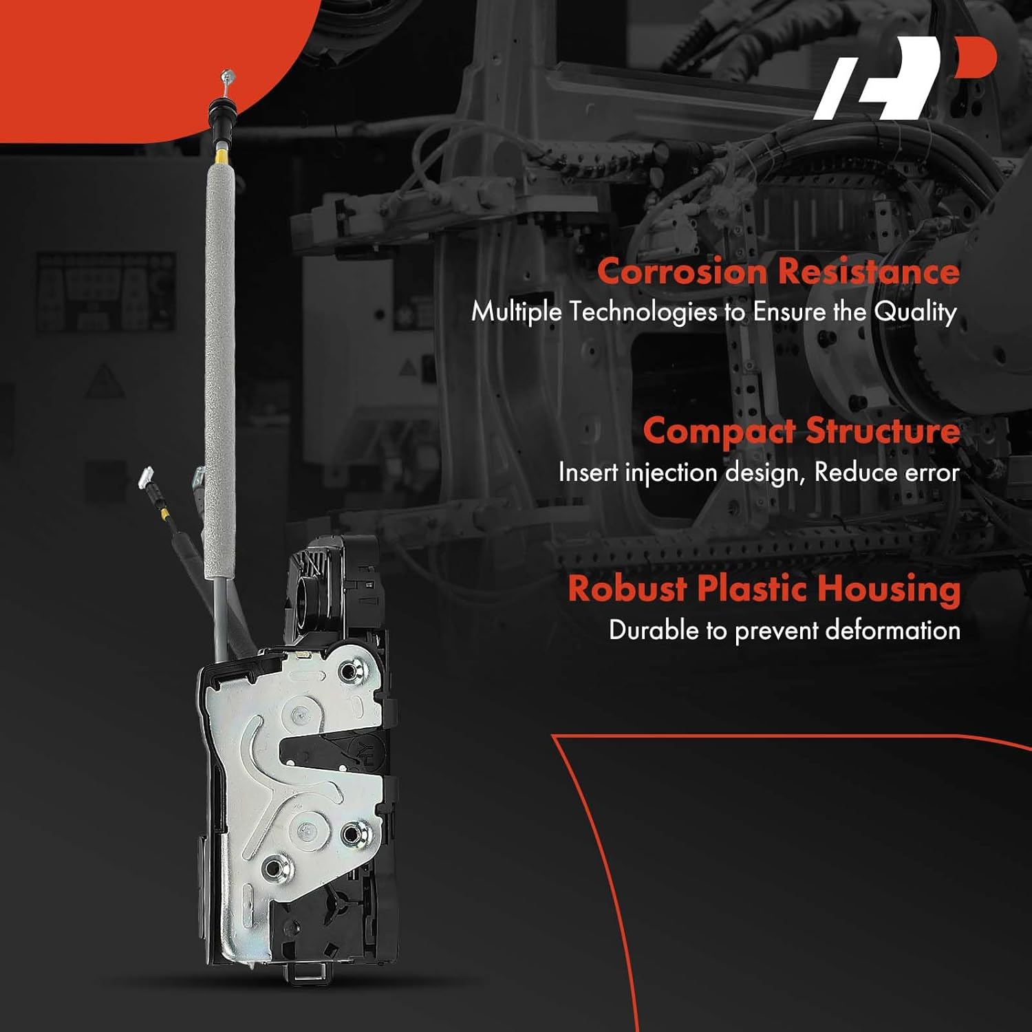 A-Premium Rear Left Driver Side Door Lock Actuator Compatible with Hyundai Elantra 2017-2020