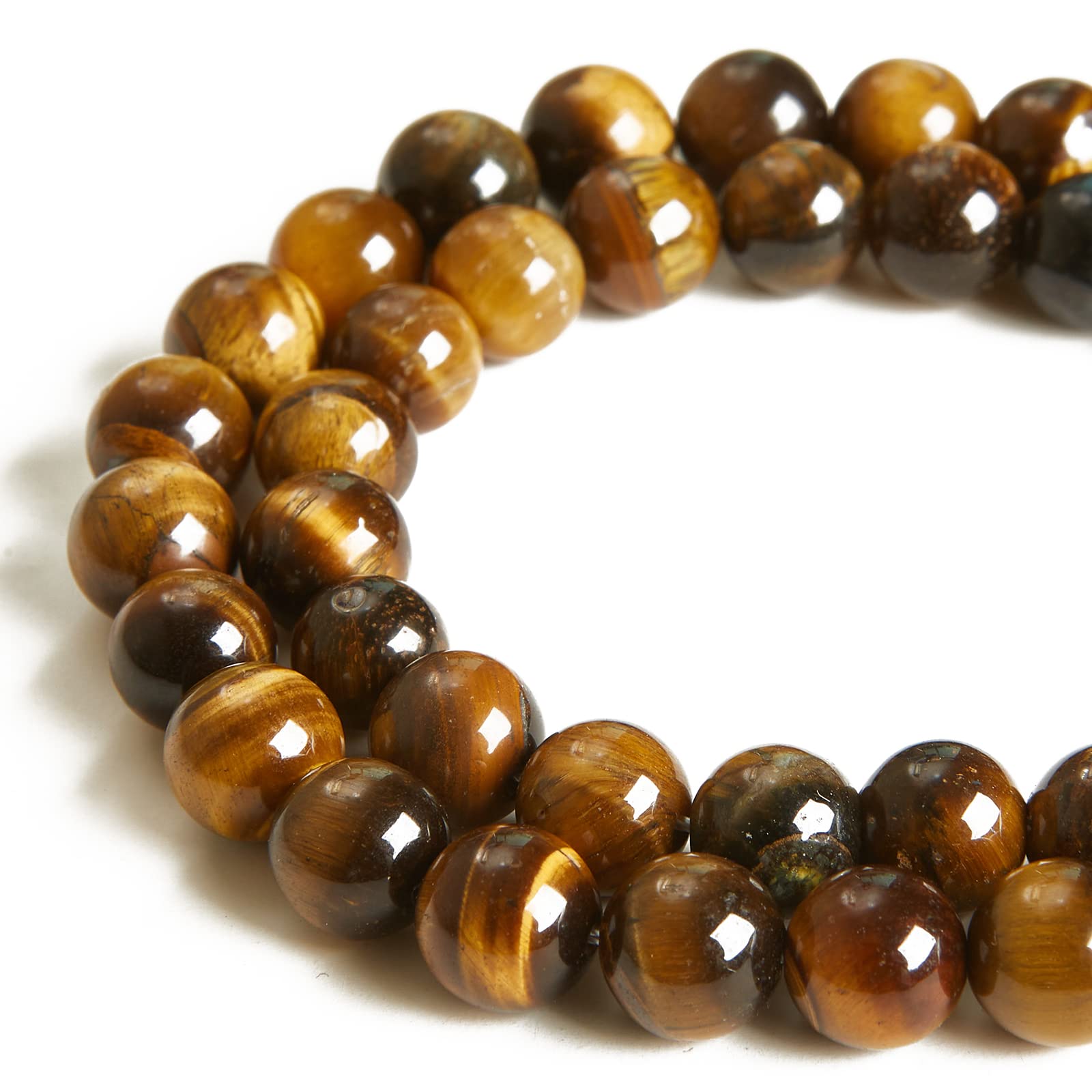 HERZWILD Perline di amazzonite naturale, perline rotonde con foro per gioielli artigianali, braccialetti, collane, creazione di gioielli (ite (Matte) 4 mm