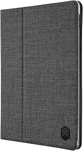 STM Atlas Slim Folio Case For 12.9 IPad Pro 2017 - Charcoal With Apple Pencil Storage