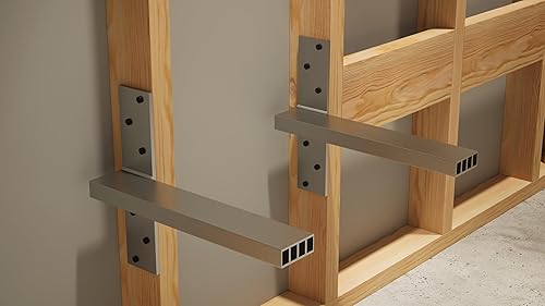 Miniatura 4 de Kit de banco de ducha flotante con tabla de espuma impermeable naranja y soporte de banco de ducha original® (10.25 x 46), ideal para nuevas