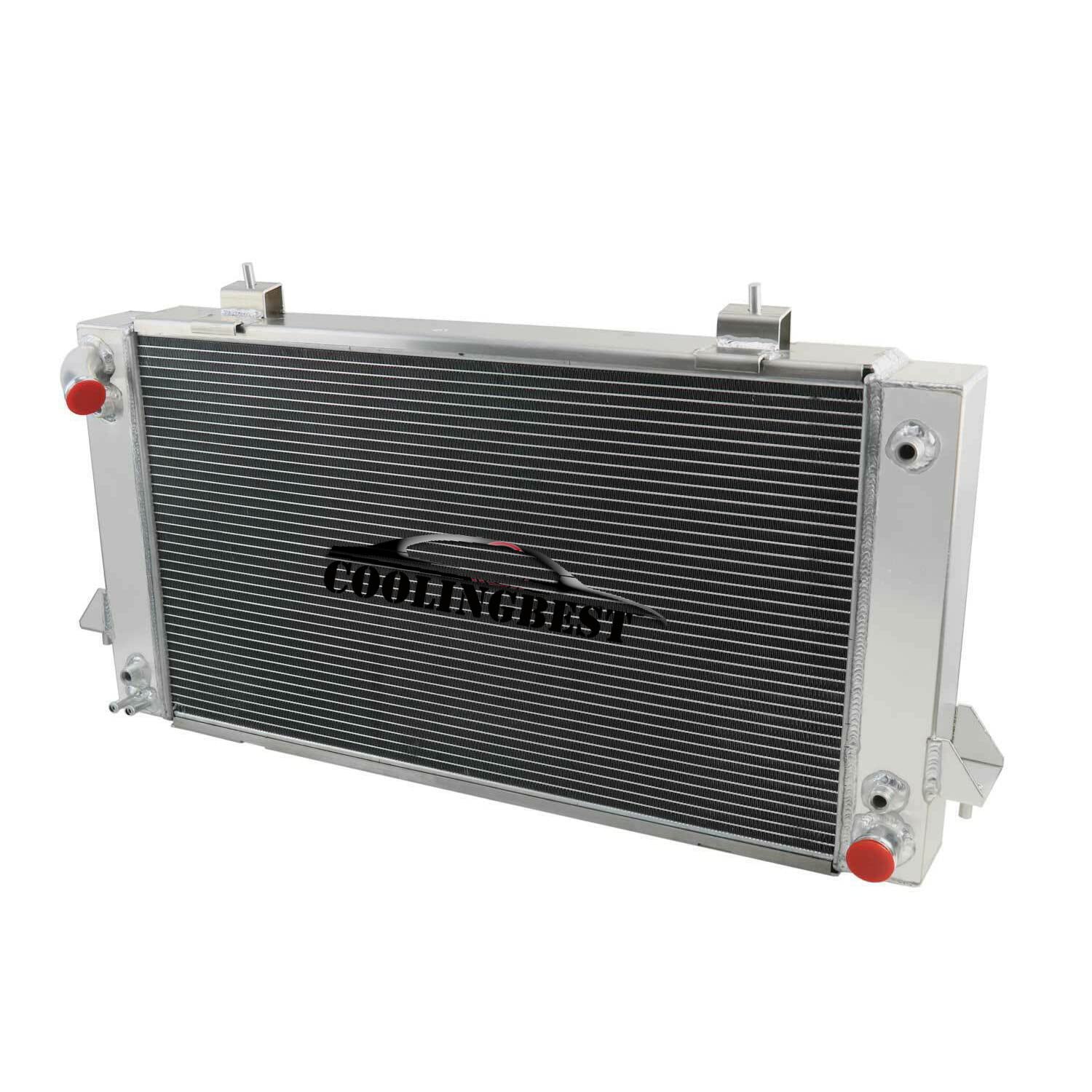 JCOOLINGBEST Aluminum Radiator for 1987-1999 Land Rover Range Rover Discovery I/II 3.9 4.0, 3 Row Radiators 1998 1997 1996 1995 1994 1993 1992 1991