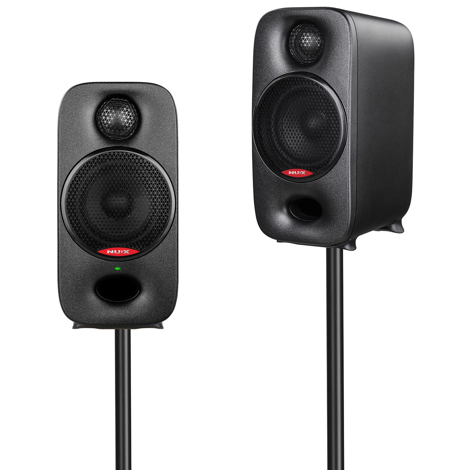 Nu-X | Axon 3 Nearfield Moniteurs de Studio | Haut-parleurs compacts de qualité de référence pour Le mixage et la Surveillance | Bluetooth, Interface Audio USB-C, contrôle de pièce DSP