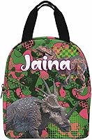 Vista 18 de InterestPrint Bolsa de almuerzo personalizada de animales con nombre, lonchera de árbol de luna personalizada, regalo personalizado para cumpleaños