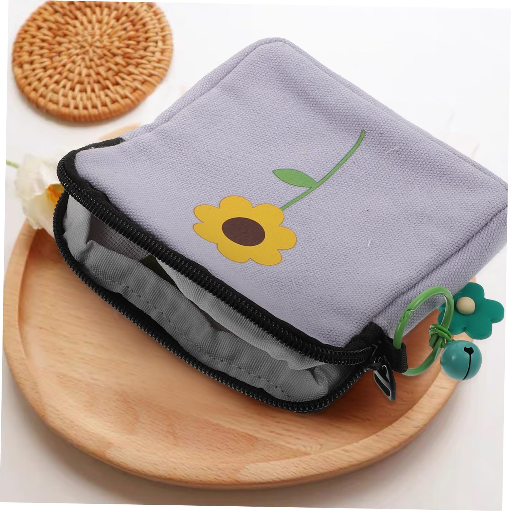 PACKOVE 3 Series Bolsa De Almacenamiento De Compresas Sanitarias De Colores Práctica Y Multifuncional Menstruación Y Cosméticos 2 Piezas X 3