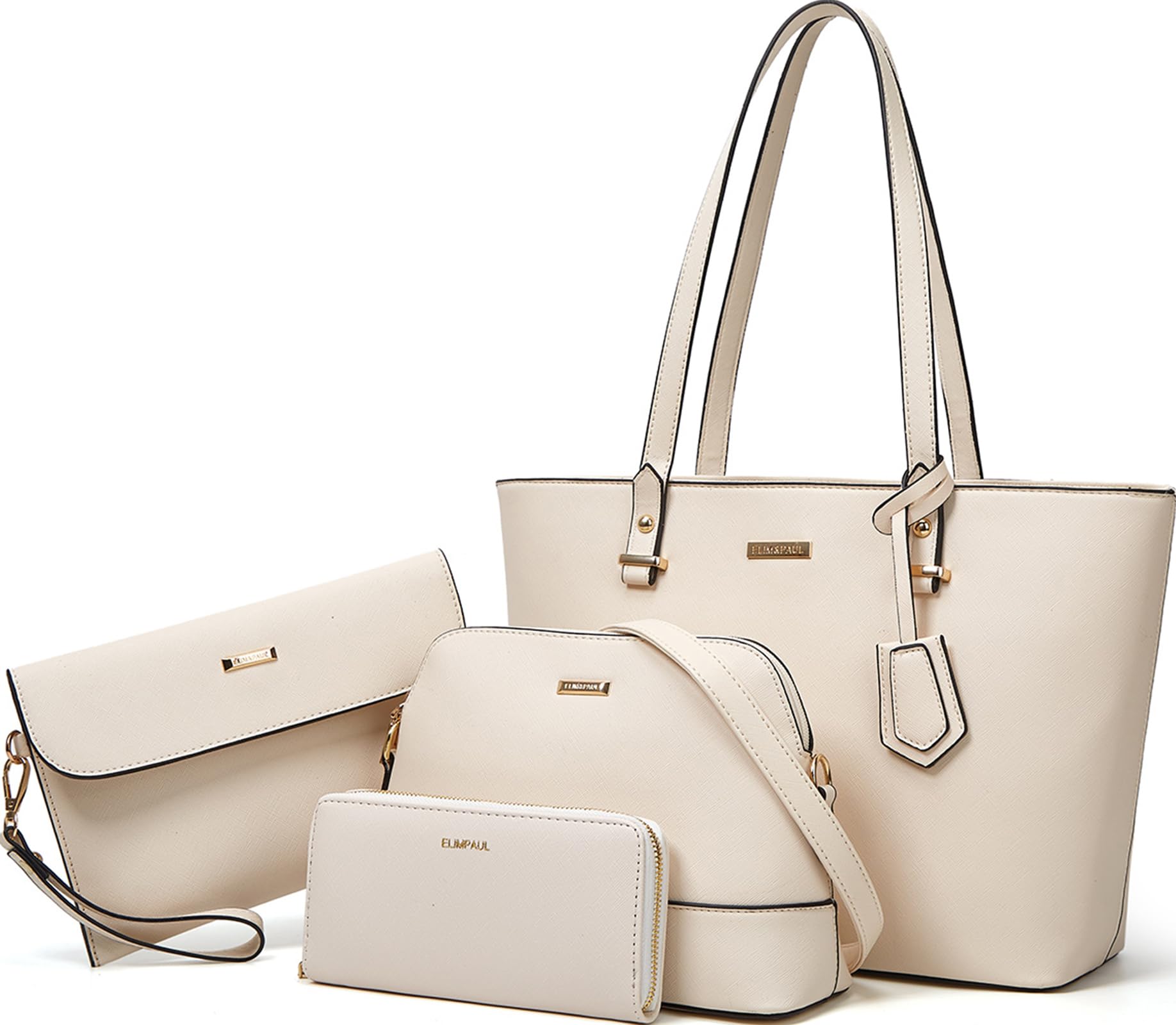 Women Fashion Handbags Tote Bag Shoulder Bags Top Handle Satchel Purse Set