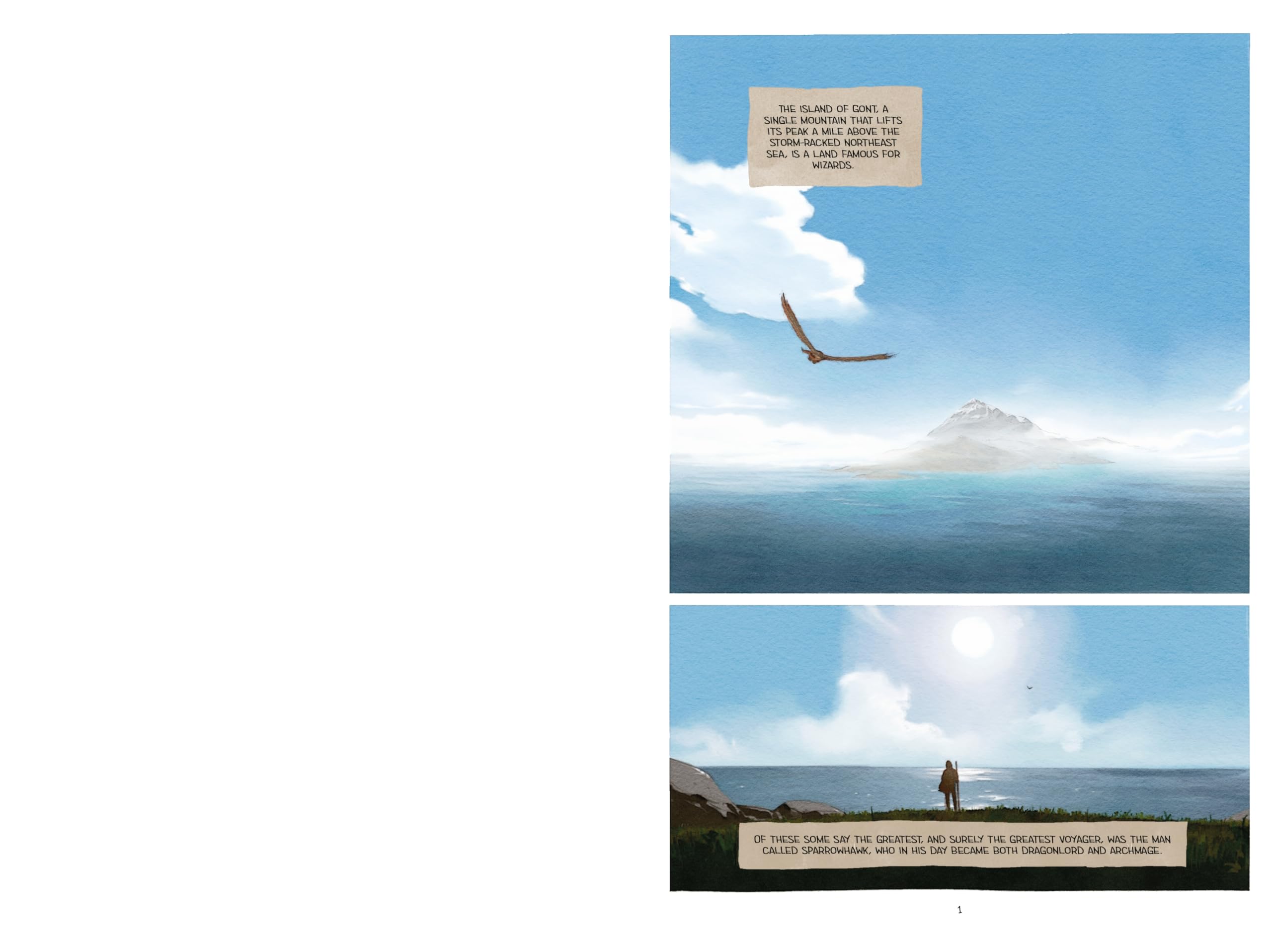 A Wizard of Earthsea : A stunning graphic novel edition of the classic fantasy adventure