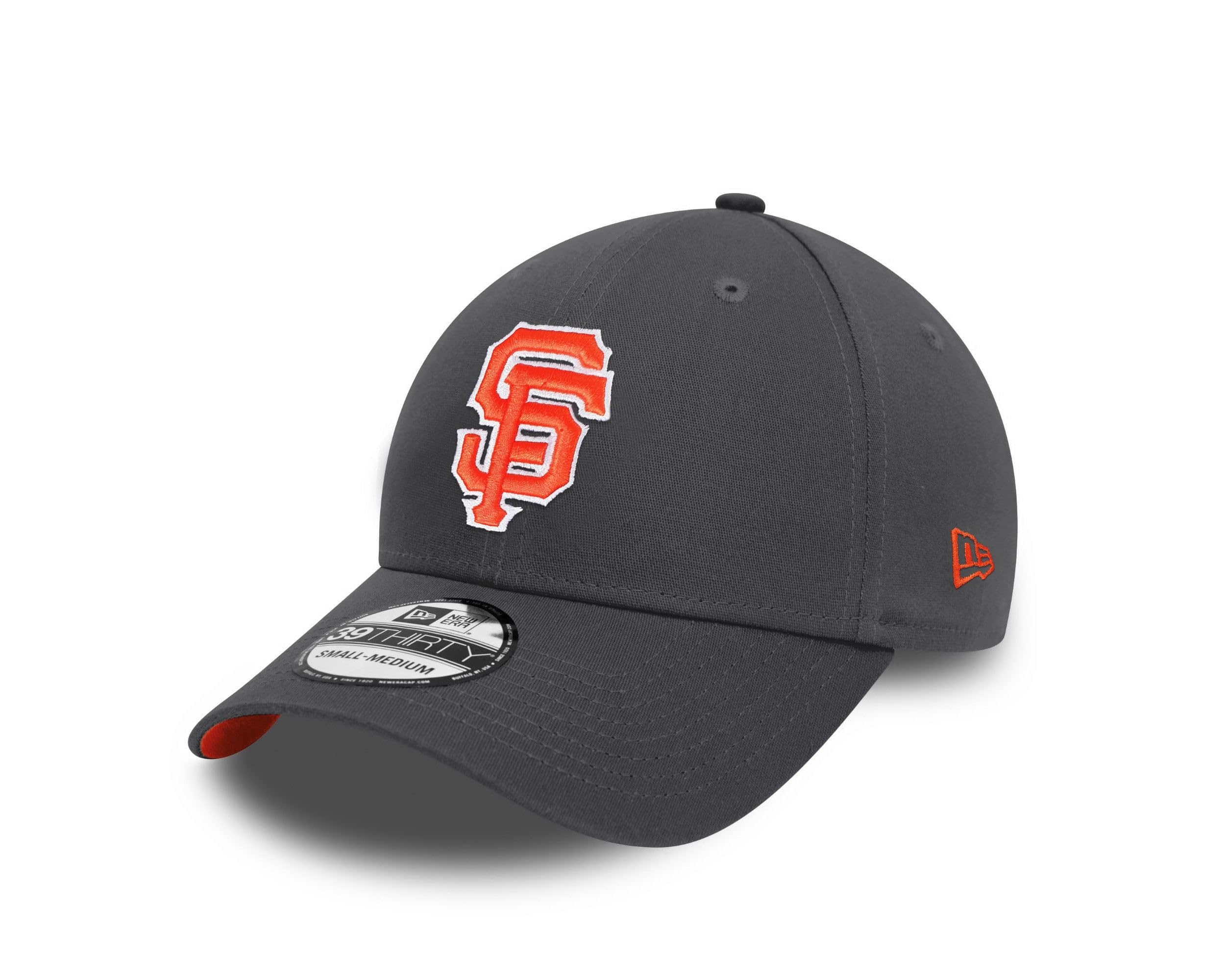 New Era San Francisco Giants MLB Graphene Grey 39Thirty Stretch Cap