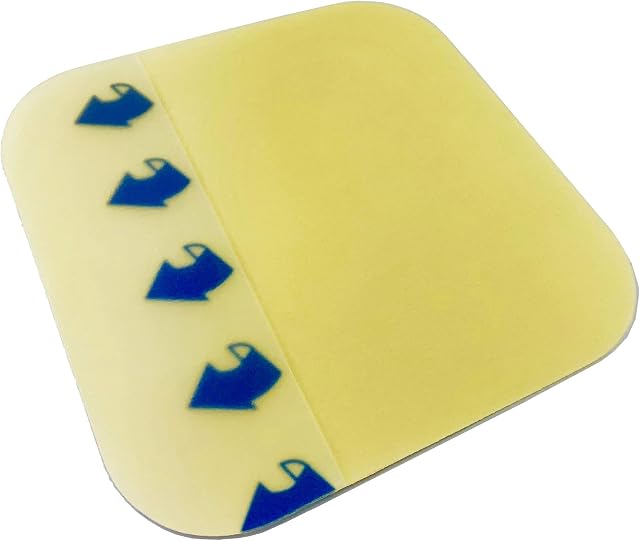 Pack of 10 Cutiderm Sterile Hydrocolloid Extra Thin Adhesive Wound Dressing 10cm x 10cm - for Cuts, Grazes, Superficial and Partial Thickness Burns, Pressure sores, and Venous Leg ulcers