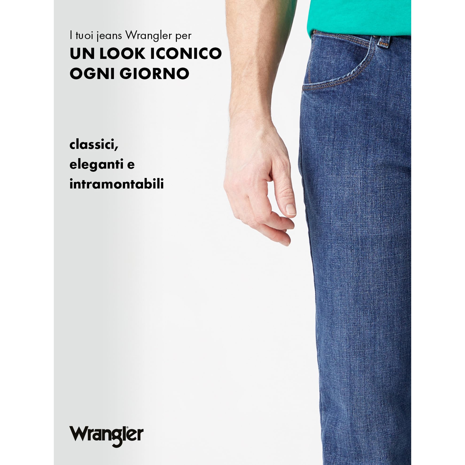 Wrangler Red Kabel Regular Jeans Uomo