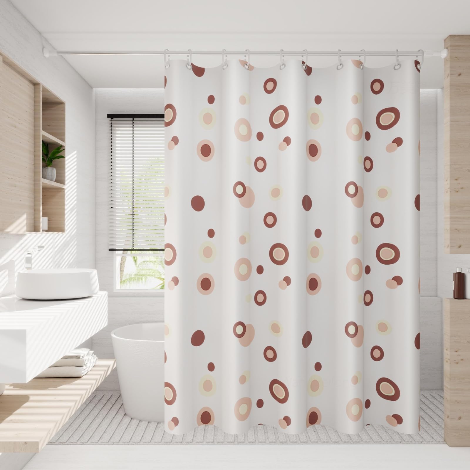 Rideau douche 180x220 pour une décoration élégante de salle de bain