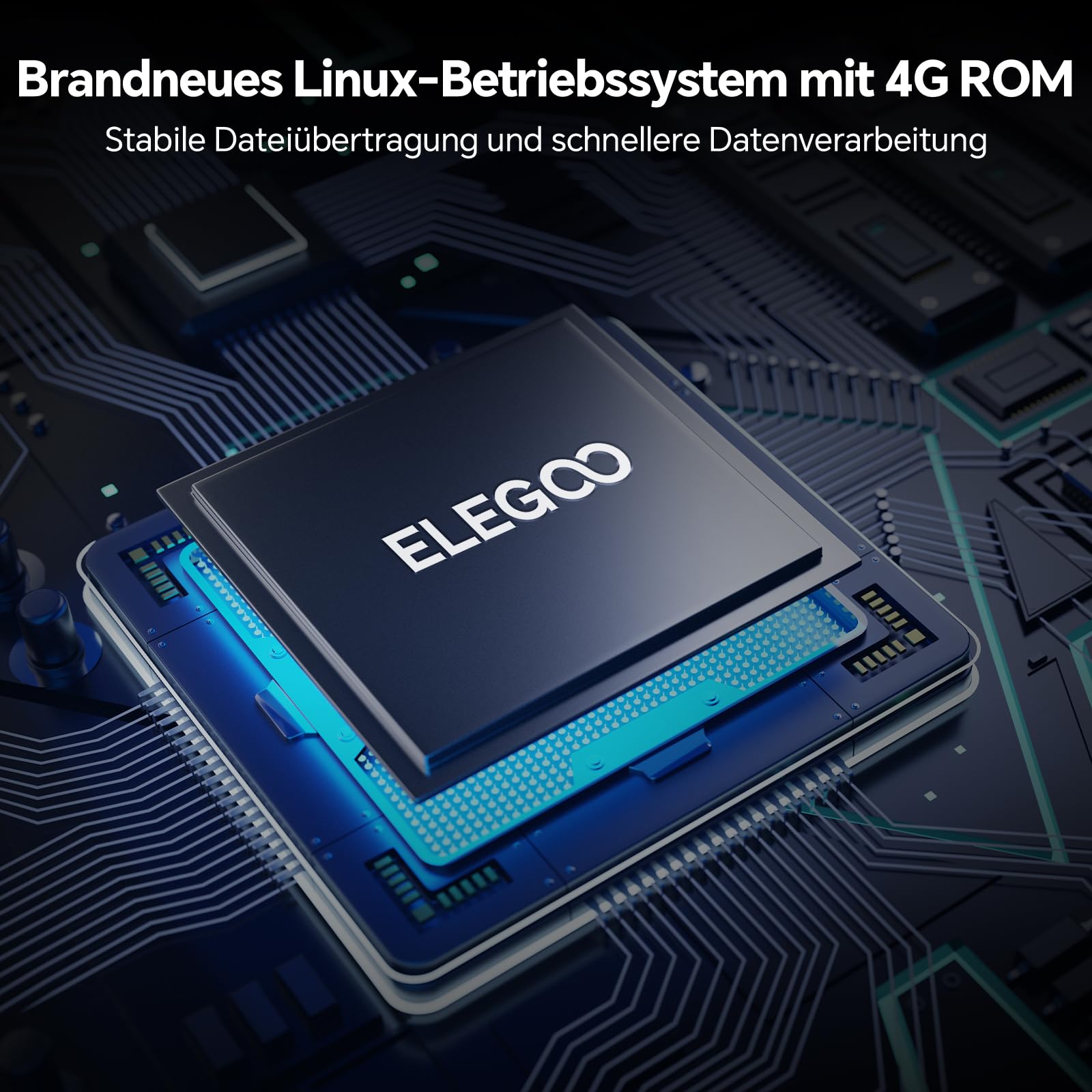 ELEGOO Saturn 3 Ultra 12K UV Lichthärtender MSLA Resin 3D Drucker mit 10 Zoll Monochrom-LCD Neuer ACF Trennfilm Wi-Fi Übertragung Große Druckgröße von 218.88 × 122.88 × 260 mm