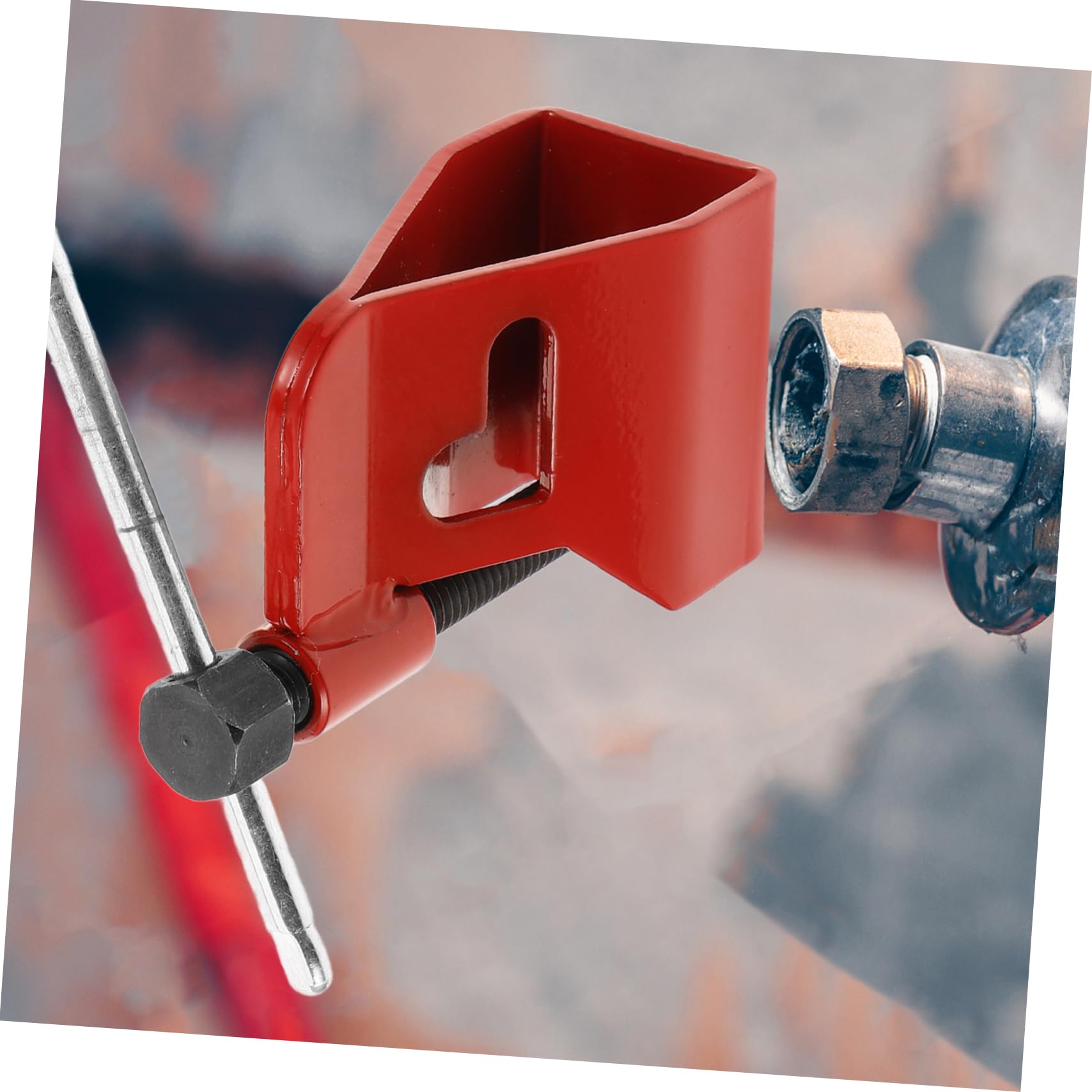 Estrattore di Ghiera per Tubi in Metallo Rosso, Utensile