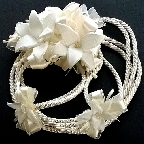 Miniatura 2 de Lazo de boda con flores hechas a mano (Lili Flowers)