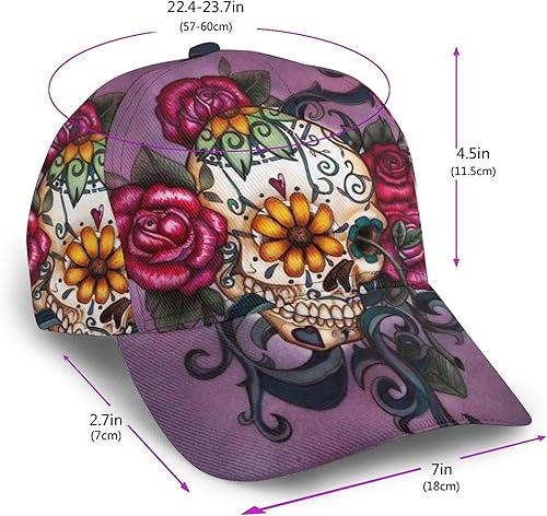 Miniatura 2 de Gorras de béisbol para hombres y mujeres, gorra de camionero ajustable a presión
