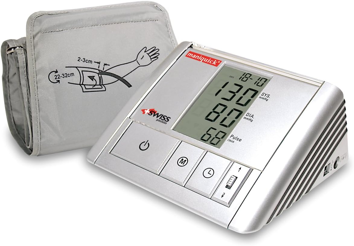Check Quick MQ 101 Automatic Upper-Arm Blood-Pressure Monitor - Including Mains Adaptor