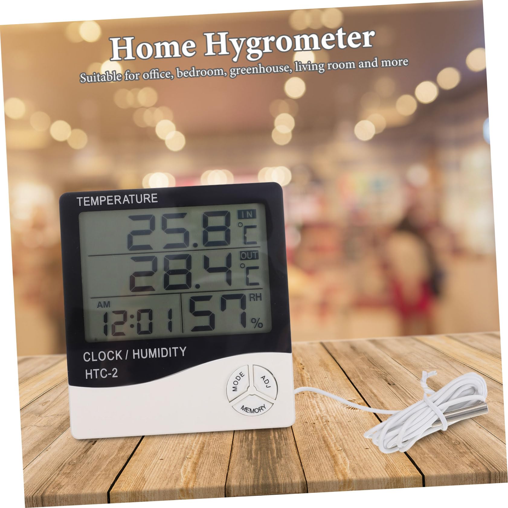 FOMIYES 3stücke Aquarium Thermometer Mit Doppelanzeige Für Präzise Temperaturmessung Geeignet Für Fischbecken Terrarien Und Zimmerpflanzen Große LCD-anzeige Batterie Vielseitig
