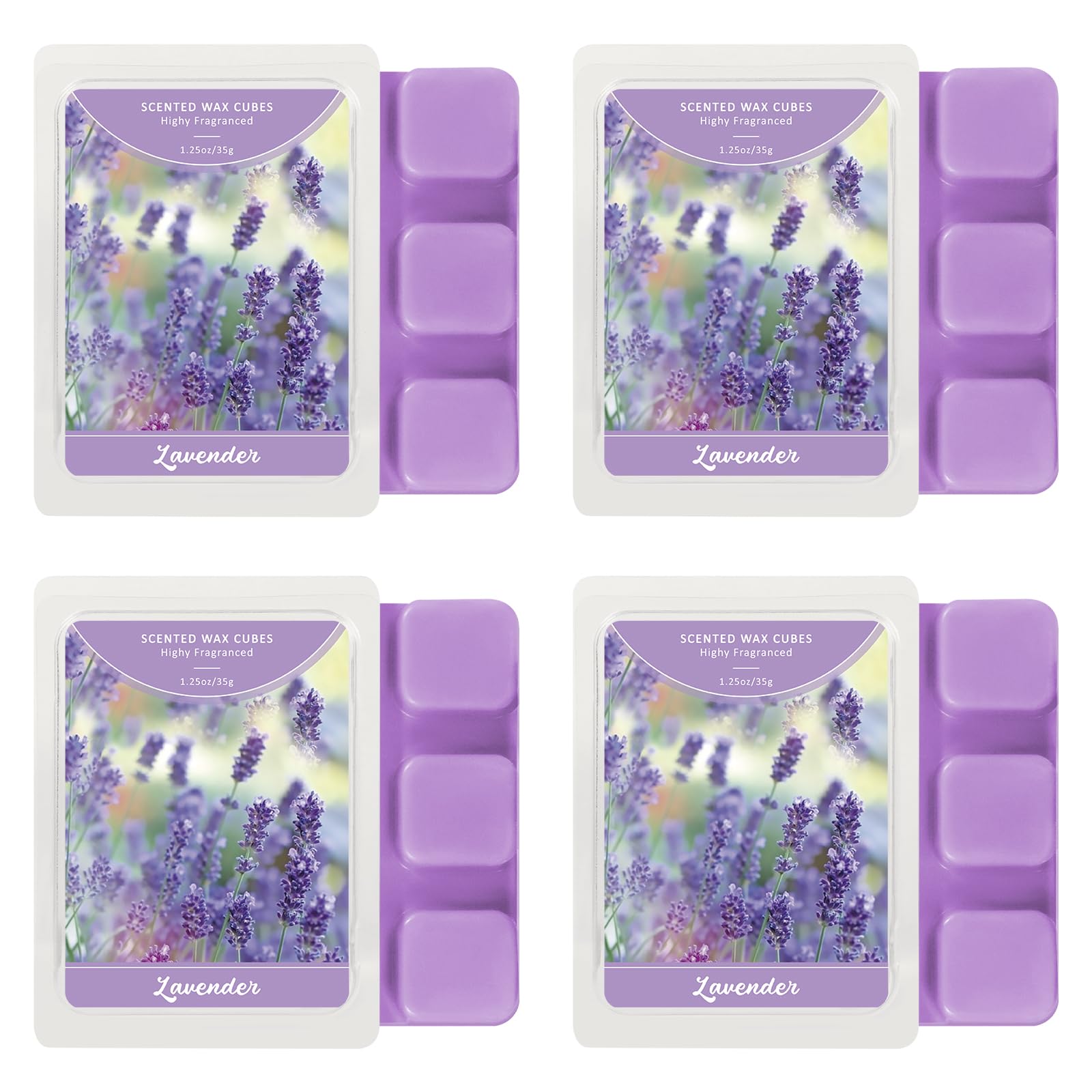 SCENTORINI Wax Melts, Scented Wax Melts Wax Cubes Strong Scent, Natural Soy W...